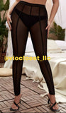 Mesh lining leggings